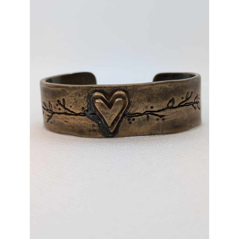 2 Lisa Leonard "Let Love Grow" Cuffs Bracelets Bundle! Silver & Gold - Picture 2 of 7